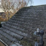 Does removing moss from a roof cause leaks?