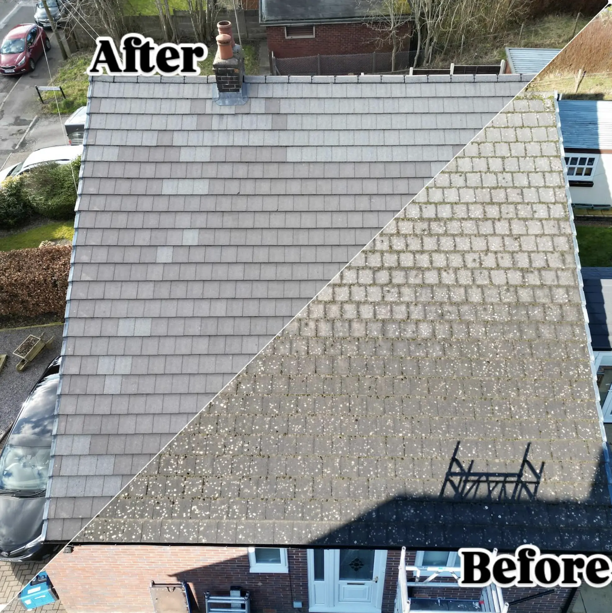 USCIS693 | Does removing moss from a roof cause leaks? Moss Removal services Australia